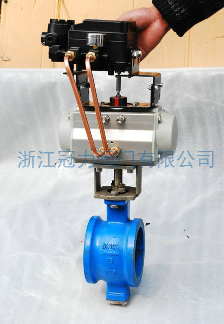 氣動(dòng)V型調(diào)節(jié)球閥在通氣后常開有哪些原因？